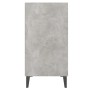 Aparador de madera contrachapada gris hormigón 57x35x70 cm de , Aparadores - Ref: Foro24-806062, Precio: 43,09 €, Descuento: %
