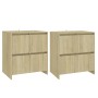 Sideboards 2 Stück Holzwerkstoff Sonoma Eiche 70x41x75 cm von , Sideboards - Ref: Foro24-3098091, Preis: 162,12 €, Rabatt: %