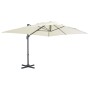 Sombrilla jardín voladiza con palo de aluminio arena 400x300 cm de , Sombrillas - Ref: Foro24-44633, Precio: 349,70 €, Descue...