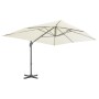 Sombrilla jardín voladiza con palo de aluminio arena 400x300 cm de , Sombrillas - Ref: Foro24-44633, Precio: 349,70 €, Descue...