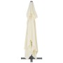 Sombrilla jardín voladiza con palo de aluminio arena 400x300 cm de , Sombrillas - Ref: Foro24-44633, Precio: 349,70 €, Descue...
