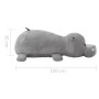 Hipopótamo de peluche gris de , Animales de peluche - Ref: Foro24-80245, Precio: 59,00 €, Descuento: %