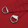 Toldo de vela cuadrado tela Oxford rojo 4x4 m de , Sombrillas - Ref: Foro24-135634, Precio: 50,69 €, Descuento: %