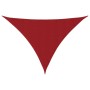 Red Oxford fabric triangular sail awning 4x5x5 m by , Umbrellas - Ref: Foro24-135674, Price: 32,08 €, Discount: %
