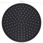 Cabezal de ducha efecto lluvia acero inox redondo negro 30 cm de , Cabezales de ducha - Ref: Foro24-147692, Precio: 26,09 €, ...