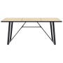 MDF Esstisch in Eiche Farbe 200x100x75 cm von , Küchen- und Esstische - Ref: Foro24-281564, Preis: 260,73 €, Rabatt: %