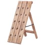 Flaschenregal für 15 Flaschen massives Mahagoniholz 26x50x70 cm von , Weinregale - Ref: Foro24-283900, Preis: 54,68 €, Rabatt: %