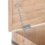Baúl de madera maciza de acacia 90x40x40 cm de , Baúles de almacenamiento - Ref: Foro24-289638, Precio: 221,28 €