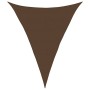 HDPE sail awning brown 160 g/m² 5x7x7 m by , Umbrellas - Ref: Foro24-311814, Price: 42,66 €, Discount: %