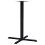 Pata de mesa de bistró hierro fundido negro 76x76x107 cm de , Patas para mesas - Ref: Foro24-325432, Precio: 101,00 €, Descue...