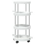 Reinigungswagen mit Aluminium-Aufbewahrungskorb von , Lagerbehälter - Ref: Foro24-344379, Preis: 43,73 €, Rabatt: %