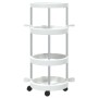 Reinigungswagen mit Aluminium-Aufbewahrungskorb von , Lagerbehälter - Ref: Foro24-344379, Preis: 43,73 €, Rabatt: %