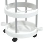 Reinigungswagen mit Aluminium-Aufbewahrungskorb von , Lagerbehälter - Ref: Foro24-344379, Preis: 43,73 €, Rabatt: %
