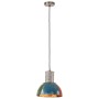 Multicolor round industrial pendant lamp E27 25 W 28.5 cm by , Lamps - Ref: Foro24-344401, Price: 53,62 €, Discount: %