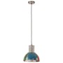 Multicolor round industrial pendant lamp E27 25 W 28.5 cm by , Lamps - Ref: Foro24-344401, Price: 53,62 €, Discount: %