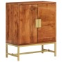 Aparador de madera maciza de acacia 60x35x75 cm by , Sideboards - Ref: Foro24-351712, Price: 190,60 €, Discount: %
