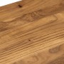 Esszimmerbank aus massivem Akazienholz und Stahl 110x40x46 cm von , Ess- und Küchenbänke - Ref: Foro24-352057, Preis: 118,89 ...