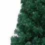 Half Christmas tree with lights and green balls 120 cm by , Christmas trees - Ref: Foro24-3077477, Price: 49,86 €, Discount: %