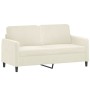 Set Sofas mit Kissen 3 Stück cremefarbener Samt von , Sofas - Ref: Foro24-3202012, Preis: 571,62 €, Rabatt: %