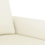 Set of sofas with cushions 4 pieces cream velvet by , Sofas - Ref: Foro24-3202188, Price: 770,18 €, Discount: %
