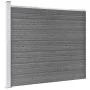 Panel de valla WPC gris 175x146 cm de vidaXL, Paneles de vallas - Ref: Foro24-148983, Precio: 187,82 €, Descuento: %