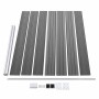 Panel de valla WPC gris 175x146 cm de vidaXL, Paneles de vallas - Ref: Foro24-148983, Precio: 181,03 €, Descuento: %