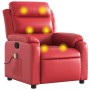 Roter Liege-Massagesessel aus Kunstleder von , Sessel - Ref: Foro24-373498, Preis: 220,74 €, Rabatt: %