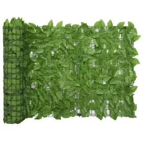 Balkonmarkise mit grünen Blättern 300x75 cm von vidaXL, Sonnenschirme - Ref: Foro24-315495, Preis: 26,35 €, Rabatt: %