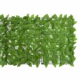 Balcony awning with green leaves 300x75 cm by vidaXL, Umbrellas - Ref: Foro24-315495, Price: 26,79 €, Discount: %