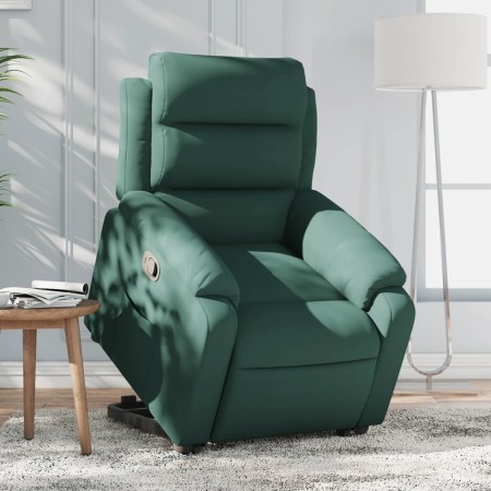 Dunkelgrüner Relaxsessel aus Samt von , Sessel - Ref: Foro24-3205094, Preis: 282,86 €, Rabatt: %