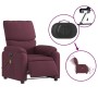 Electric massage reclining chair fabric purple by , Armchairs - Ref: Foro24-3204819, Price: 241,02 €, Discount: %