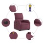 Sillón de masaje eléctrico reclinable elevable tela morado by , Armchairs - Ref: Foro24-3204867, Price: 308,83 €, Discount: %
