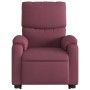 Sillón de masaje eléctrico reclinable elevable tela morado by , Armchairs - Ref: Foro24-3204867, Price: 308,83 €, Discount: %