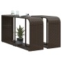 Estantes de almacenaje 2 unidades ratán sintético marrón by , Hangers and shelves - Ref: Foro24-366213, Price: 83,26 €, Disco...