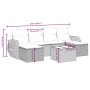 Set sofás de jardín 6 piezas y cojines ratán sintético marrón | Foro24.es | Tu tienda online para hogar, jardín y más Foro24.es