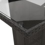 7-teiliges Garten-Esszimmerset und Kissen synthetisches Rattan schwarz von , Gartensets - Ref: Foro24-3213494, Preis: 507,87 ...