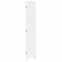 Biombo separador de 4 paneles madera maciza Paulownia blanco de , Divisores de ambientes - Ref: Foro24-358836, Precio: 135,80...
