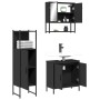Juego de muebles de baño 3 pzas madera contrachapada negro von , Badezimmermöbel - Ref: Foro24-3214700, Preis: 156,70 €, Raba...