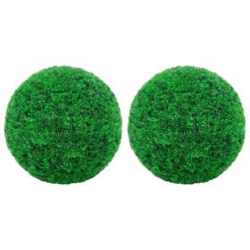Künstliche Buchsbaumkugeln 2 Stück 27 cm von vidaXL, Künstliche Flora - Ref: Foro24-315479, Preis: 34,90 €, Rabatt: %