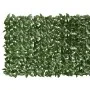 Balcony awning with dark green leaves 500x100 cm by vidaXL, Umbrellas - Ref: Foro24-315489, Price: 59,73 €, Discount: %