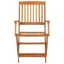 Klappbarer Garten-Esstisch 3-teilig aus massivem Akazienholz von vidaXL, Gartensets - Ref: Foro24-3058257, Preis: 172,40 €, R...