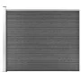 Panel de valla WPC negro 175x146 cm de vidaXL, Paneles de vallas - Ref: Foro24-148985, Precio: 212,19 €, Descuento: %