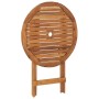 Faltbarer Gartentisch aus massivem Akazienholz, 3-teilig. von vidaXL, Gartensets - Ref: Foro24-3058256, Preis: 164,73 €, Raba...
