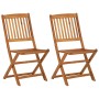 Comedor de jardín plegable 3 piezas madera maciza de acacia by vidaXL, Garden sets - Ref: Foro24-3058256, Price: 164,73 €, Di...