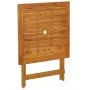 Klappbarer Garten-Esstisch 3-teilig aus massivem Akazienholz von vidaXL, Gartensets - Ref: Foro24-3058258, Preis: 180,80 €, R...