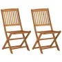 Folding garden dining table 3 pieces solid acacia wood by vidaXL, Garden sets - Ref: Foro24-3058258, Price: 178,21 €, Discoun...