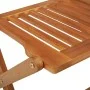 Folding garden dining table 3 pieces solid acacia wood by vidaXL, Garden sets - Ref: Foro24-3058258, Price: 178,21 €, Discoun...