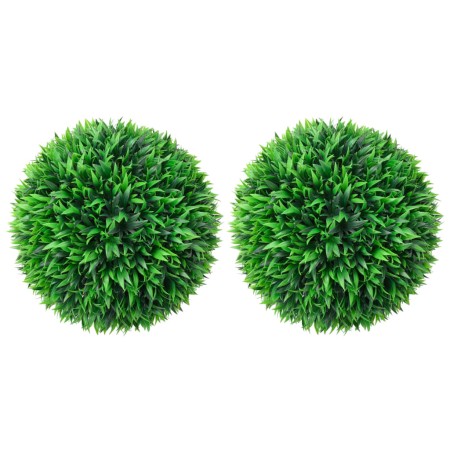 Künstliche Buchsbaumkugeln 2 Einheiten 38 cm von vidaXL, Künstliche Flora - Ref: Foro24-315474, Preis: 62,15 €, Rabatt: %