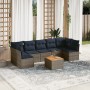Set de sofás de jardín 8 pzas con cojines ratán sintético gris de , Conjuntos de jardín - Ref: Foro24-3255907, Precio: 545,75...