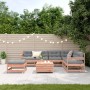 8-teiliges Gartenmöbel-Set und Kissen aus Douglasienholz von , Gartensets - Ref: Foro24-3250586, Preis: 867,72 €, Rabatt: %